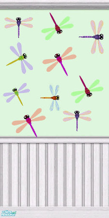 Sims 2 — Green Dragonflys by sallyhails — Paint