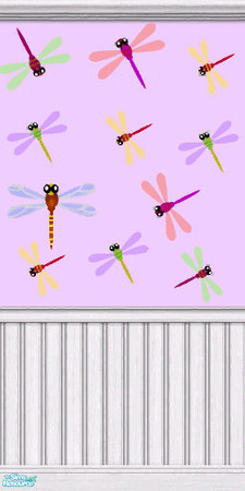 Sims 2 — Lavender Dragonflys by sallyhails — Paint