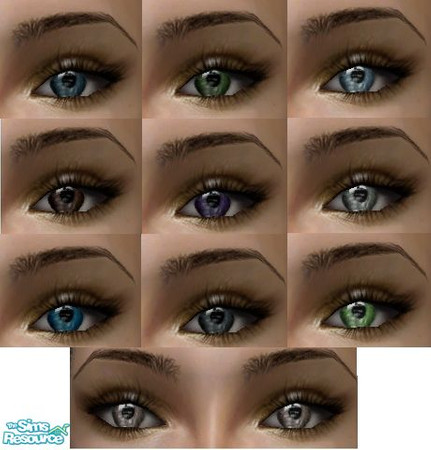 Sims 2 — Shiny Eyes by nikisatez05 — 