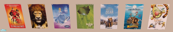 Sims 2 — Disney/Pixar Posters by gabby74 — 