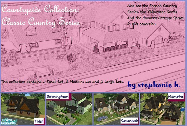 Sims 2 — Countryside Collection: Classic by stephanie_b. — 