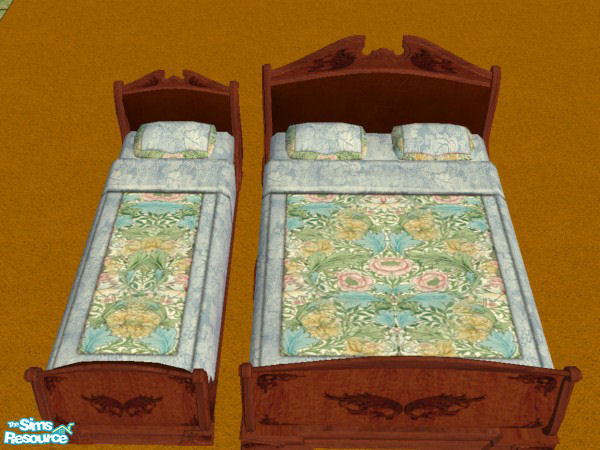 Sims 2 — Soft Blue bedding by Vampire Flame — Soft bedding for your weary sims! Enjoy! *Smile*