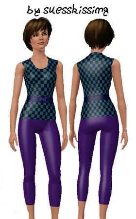 Sims 3 — Emo Style by suesskissing — A new outfit for your Emo Sim.