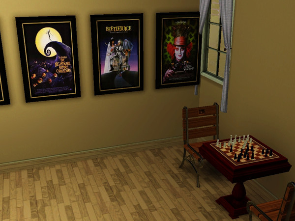 Sims 3 — Tim Burton Movie Posters by Wolfe_Draven — Posters of Tim Burton films