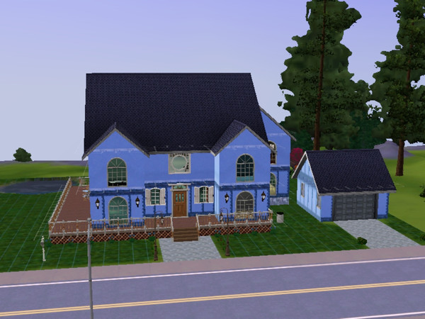 Sims 3 — Ocean Oasis by jamscorp — Large one bedroom, 1 1/2 bath oasis by the sea, oceanview property. Lower Floor-