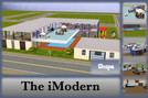Sims 3 — The iModern by shupa — This very modern house is very big. If you have a big and rich family, it's just what you