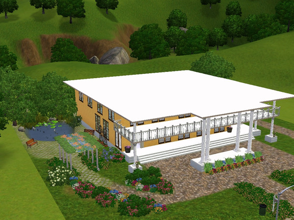 Sims 3 — King William Manor by SweetTrinity — Created the look of the King William Manor B&amp;amp;amp;amp;B it has