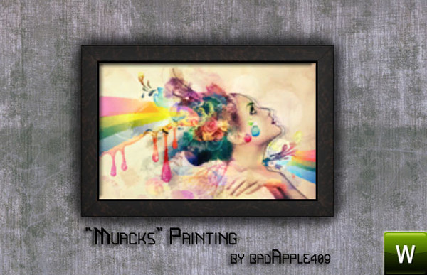 Sims 3 — Muacks Painting by badApple409 — 