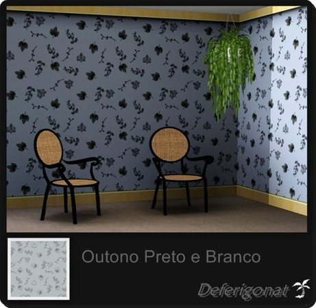 Sims 3 — Outono Preto e Branco by deferigonat — 