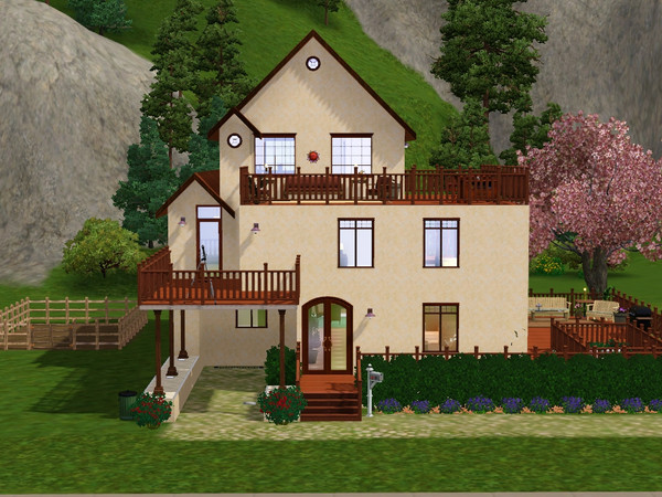Sims 3 — Edgewood by spitzmagic — Edgewood is a lot remodeled after an EA lot in Twinbrook. A spacious lot with 2