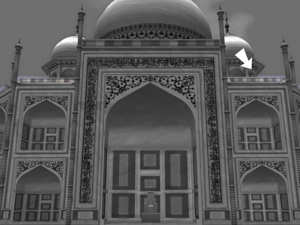 Sims 3 — Taj Mahal - fence by senemm — The Taj Mahal Superset contains a huge set of 20 architectural objects and 2 lots