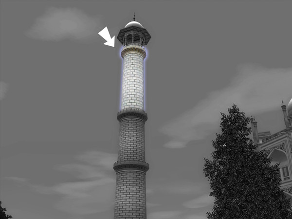 Sims 3 — Taj Mahal - column - type 3. by senemm — The Taj Mahal Superset contains a huge set of 20 architectural objects