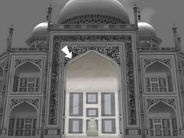 Sims 3 — Taj Mahal - inner wall - large by senemm — The Taj Mahal Superset contains a huge set of 20 architectural