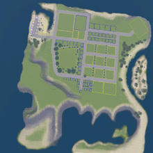 Sims 3 — Table Island by seraphon2003 — A small city has sprung in the shadow of this spectacular feature. Will the