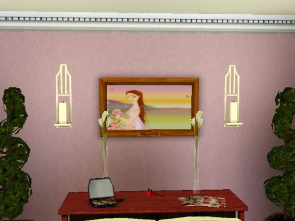 Sims 3 — Beautiful Rose by daphney1230 — A lady posing and picking a pretty pink rose