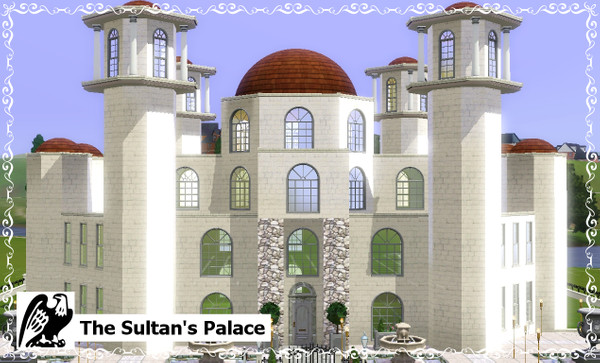 Sims 3 — The Sultan's Palace by kikoklon — No CC are used in this creation. Requires: The Sims 3, World Adventures, High