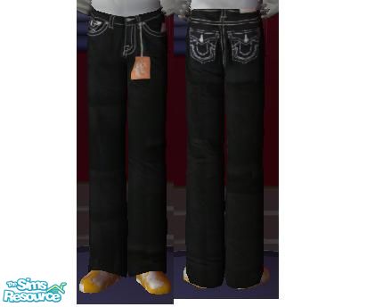 The Sims Resource - another pair of true religion jeans for your boy