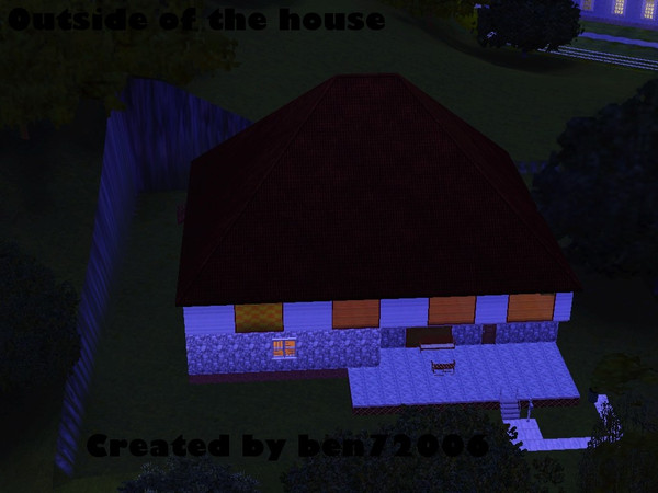 Sims 3 — 109 Fire Road by Ben72006 — This house has some what my house looks like is quite simlar to my real home. Thouse