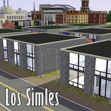 Sims 3 — Los Simles by tenshiak — Los Simles is a busy city centre, inhabited mostly by young people of various