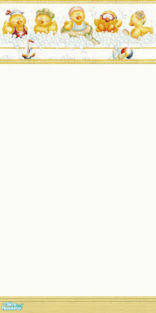 Sims 2 — Splish Splash - Wall 1 by Cerulean Talon — Fun and enchantment will bring out the best in your Sims when they