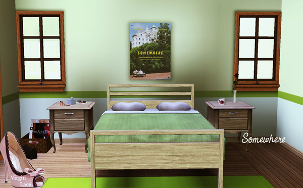 Sims 3 —  by VirginLace — Somewhere Film Poster