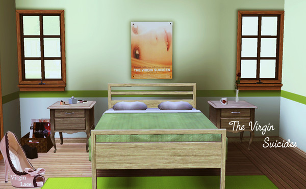 Sims 3 —  by VirginLace — The Virgin Suicides Film Poster