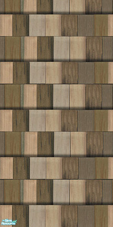 Sims 2 — Wood Walls - 3 by greeksim — The third of Set of 3 matching walls
