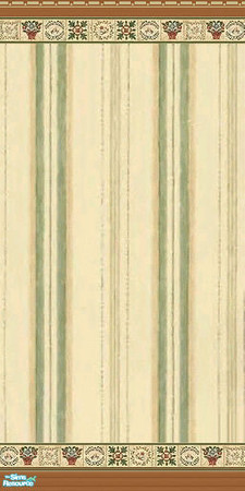 Sims 2 — Herb Sage by darci321 — Companion Wall to the Sage and Herb Carpet. Part of The Culinary Green Set