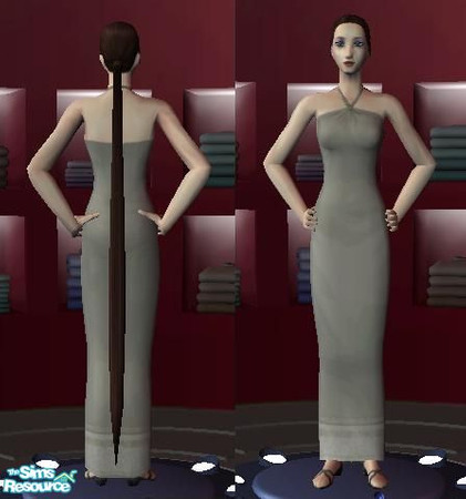 Sims 2 — Really Long Ponytail Mesh by wilhelmina81 — This is a really really long ponytail I made for the game. The thing