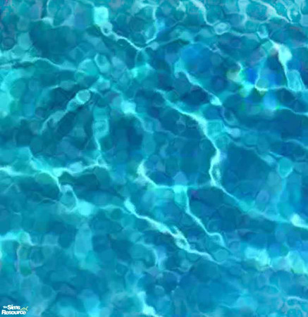 Sims 2 — Underwater Tiles by PrincessAerie — A cool blue that gives an aquatic feel to any bathroom. *Can also be used