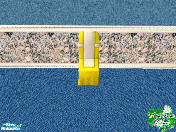Sims 2 — Spring Celebration Chairs - Yellow by Irish Pride — This chair is the perfect color for any wedding or