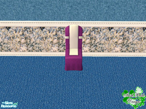 Sims 2 — Spring Celebration Chairs - Purple by Irish Pride — Another traditional wedding color...purple! This chair is