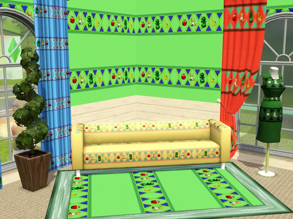 Sims 3 — green kids by maxi king — 