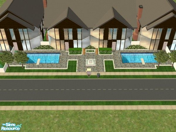 Sims 2 — Modern Apartments by mirandababy — This is my first upload, so please enjoy!! (: ; 4 modern(ish) apartments. ;
