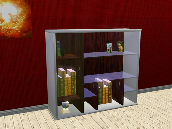 Sims 3 — Livingroom Orbit Bookshelf (Deco) by CaliDea — Bookshelf Orbit (Deco)