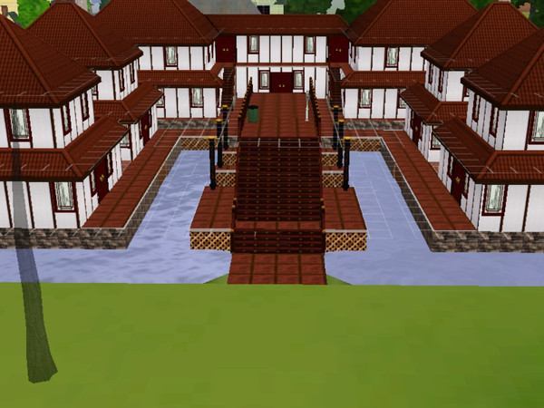 Sims 3 — Main house  by cresentius — This stands as the center of the clan and all those both in clan and out covet a