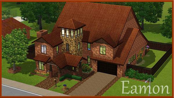 Sims 3 — Eamon by macgirlffx — Got a big family in mind? Here's a lot to fill the needs of a large family. Eamon is a big