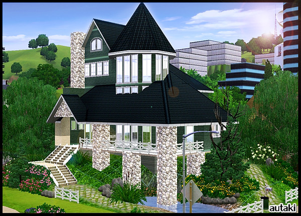 Sims 3 — Sansuk03 by autaki — House by autaki