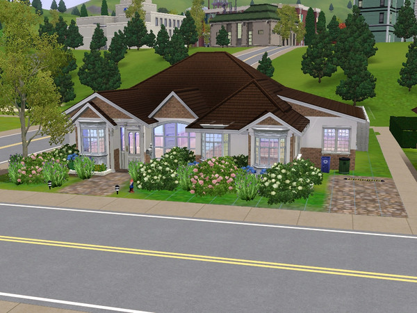 Sims 3 — Suburban Bungalow by CamRadz — Suburban Bungalow