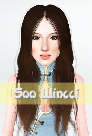 Sims 3 — Soo Wincci by HaveALovelyDay — Malaysian beauty queen, turned singer. Skin -