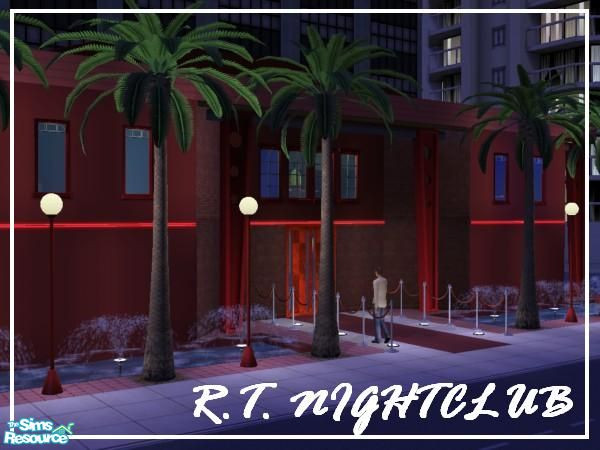 Sims 2 — R.T. Nightclub by -kalisa- — New and modern nightclub for your simmies! R.T. is an abbreviation for something