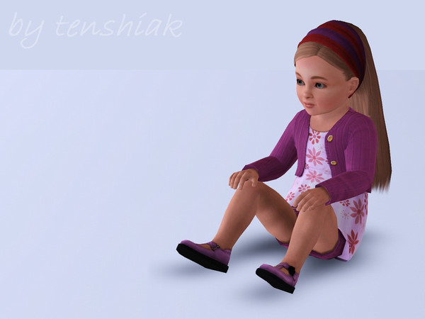 Sims 3 — Maggie by tenshiak — Annie's sister Traits: Artistic, Loves the Outdoors Favourites: Cobbler/Kids/Aqua Custom