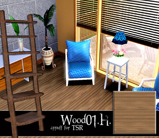 Sims 3 — Wood 01_H. by ayyuff — 
