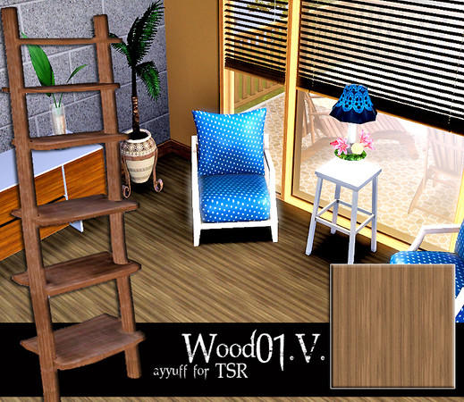 Sims 3 — Wood 01_V. by ayyuff — 