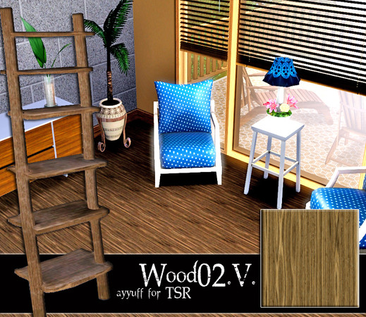 Sims 3 — Wood 02_V. by ayyuff — 