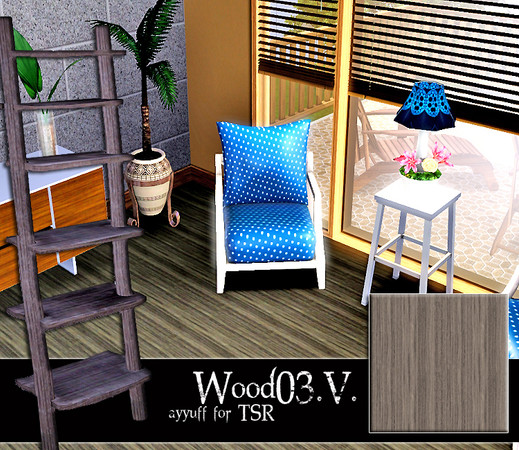 Sims 3 — Wood 03_V. by ayyuff — 