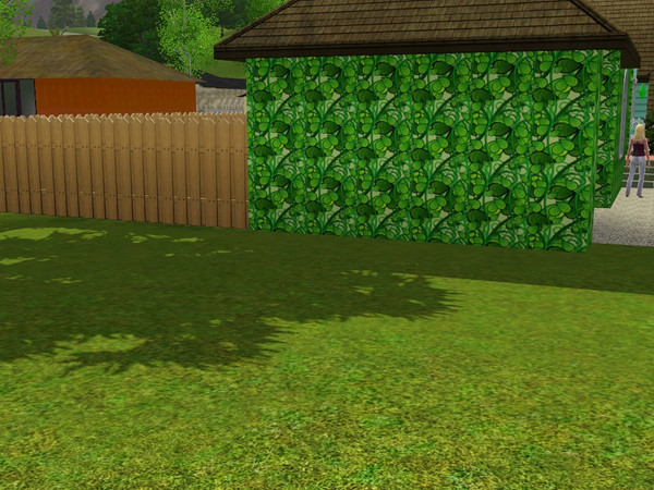 Sims 3 — growing plant by maxi king — outsite wall for a house