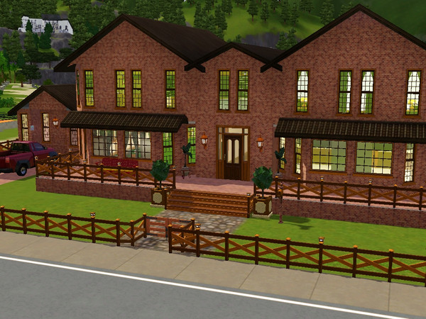 Sims 3 — Missy by HollyHoskinson — This house is a 2 bedroom,1 bath , nursery,work room,and pool no cc all EA.