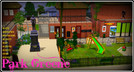 Sims 3 — Park Greene by BabixGlossy — This Lot has many different places to enter. It has a park, restaurant, bar, art