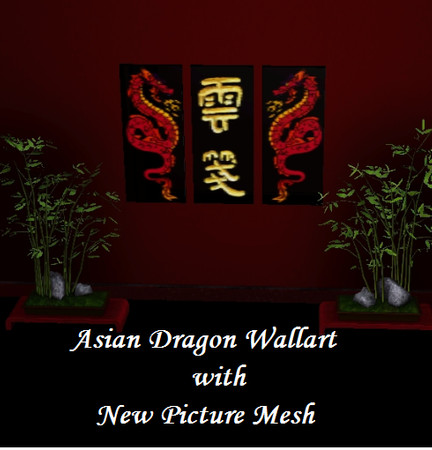 Sims 3 — AsiaWallArt by Princezz89 — Add a piece of far East to your Sims Home ;) Hope you like